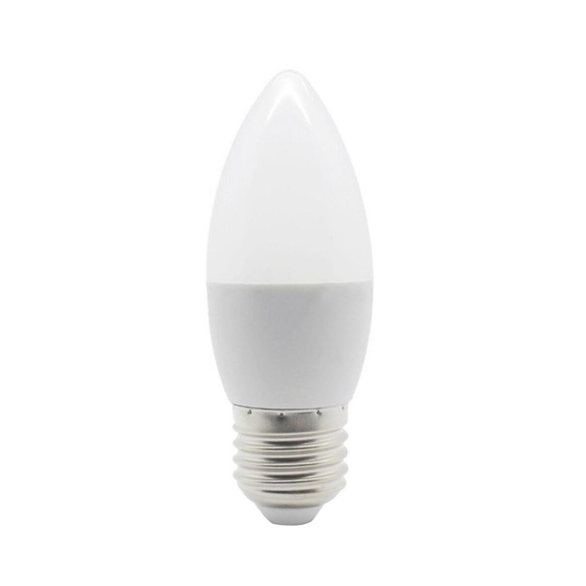 LED Candle Bulb Warm White Dimmable E27 5W 2700k 380lm 10cm main product image