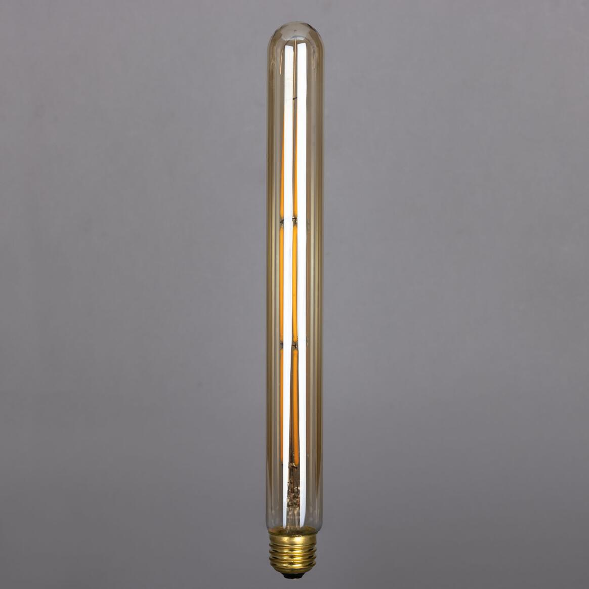 LED Tubular Filament Bulb Dimmable E26 4.5W 2100k 400lm 11.8" main product image