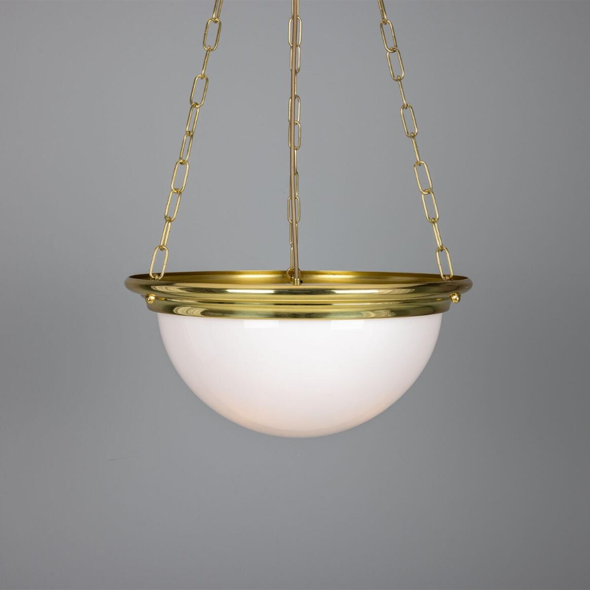 Leighlan Acrylic Dome Pendant Light 15.7" / 23.6" main product image