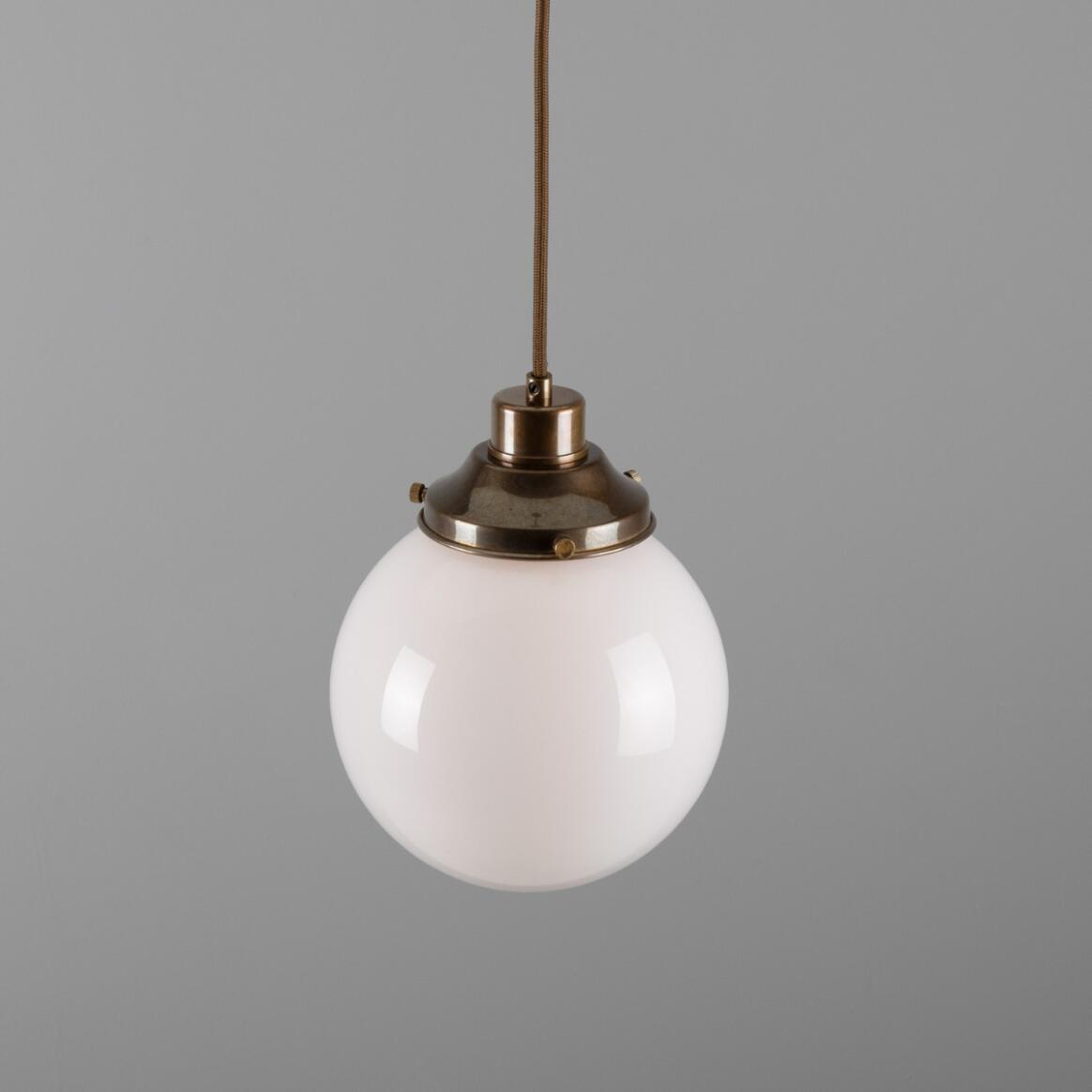 Gentry Opal Globe Pendant Light 7.75" IP20 main product image