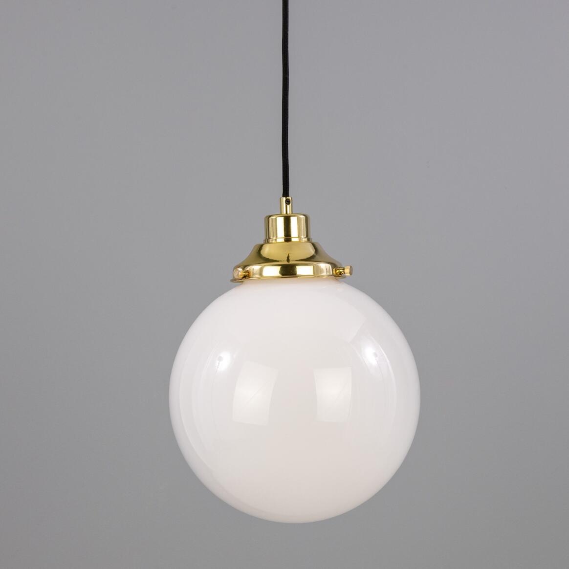 Gentry Opal Glass Globe Pendant Light 9.8" main product image