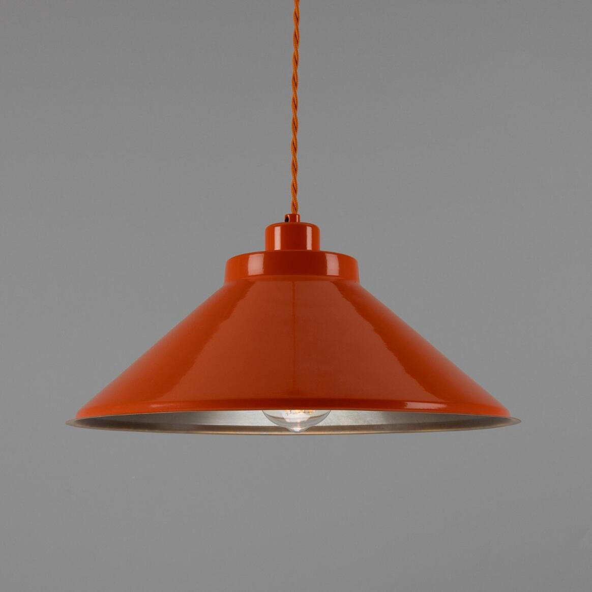 Rio Coloured Brass Pendant Light 15