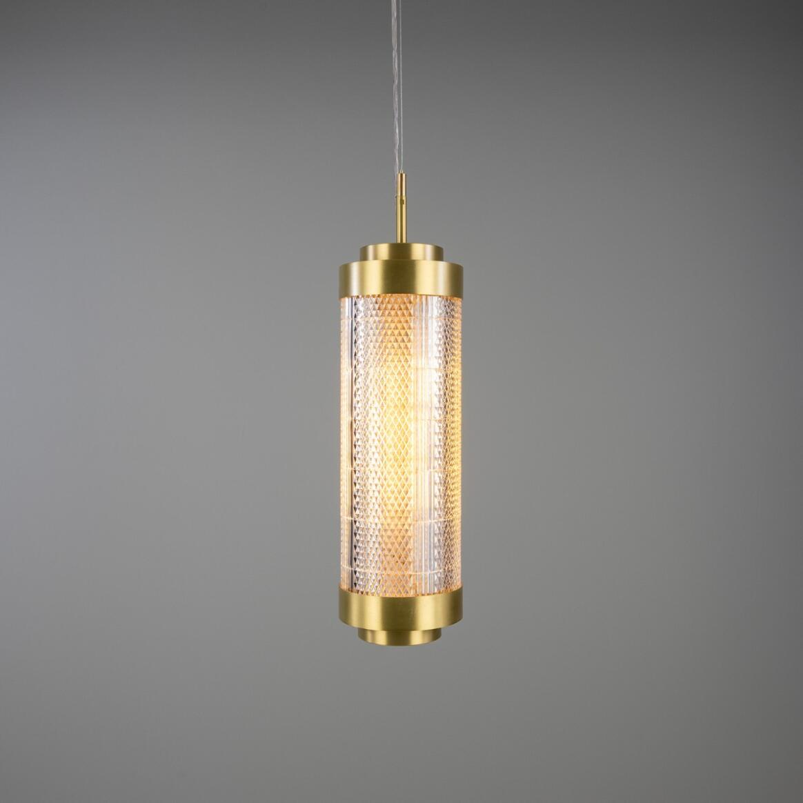 Ashford Small Neo-Victorian Vertical Pendant Light 23" IP20 main product image