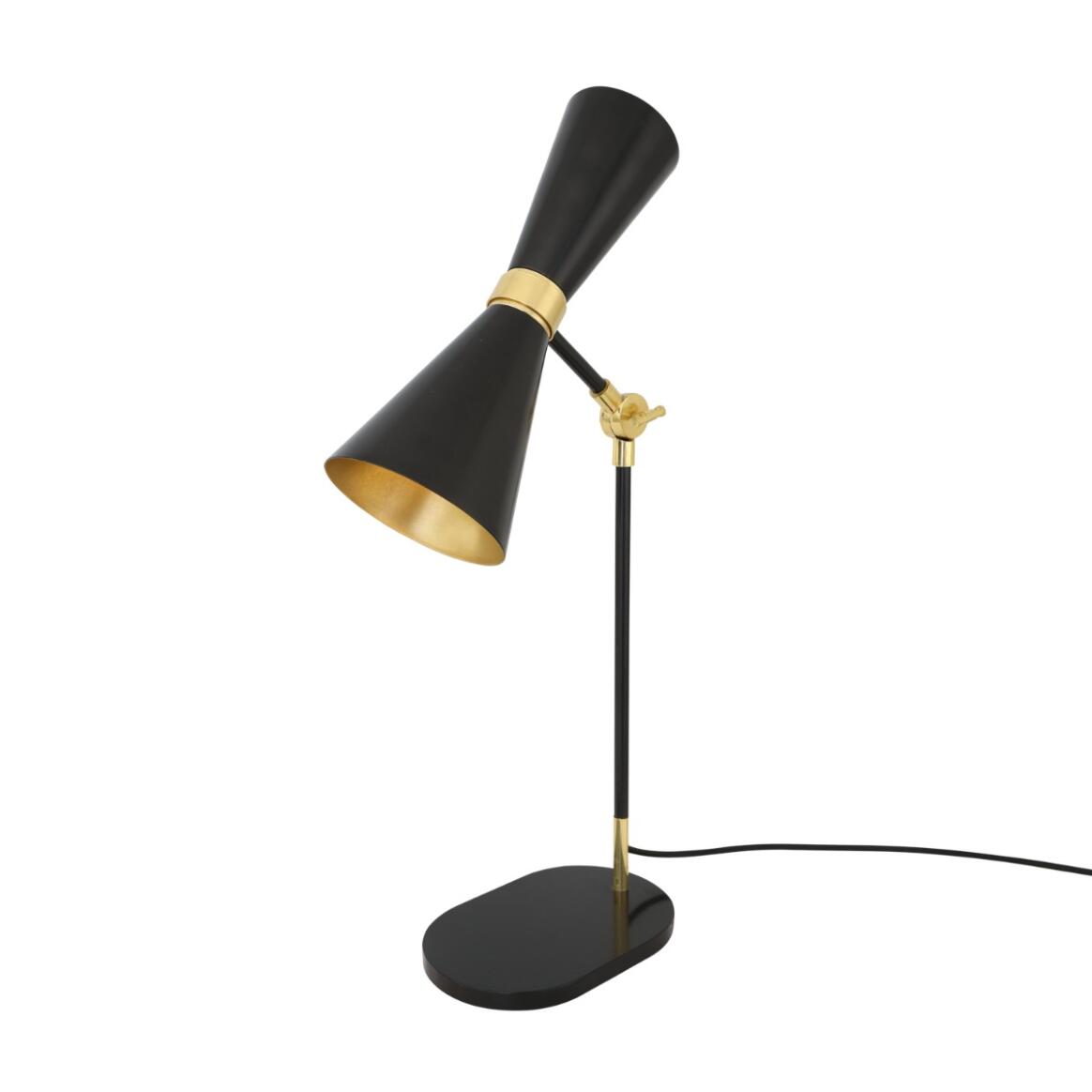Lampe de table en laiton du milieu du siécle dernier Cairo main product image