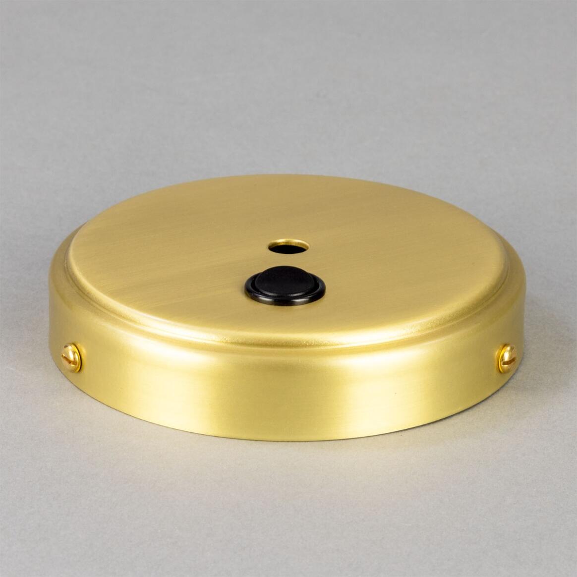Cast Brass Wall Bracket with Switch 12cm main product image