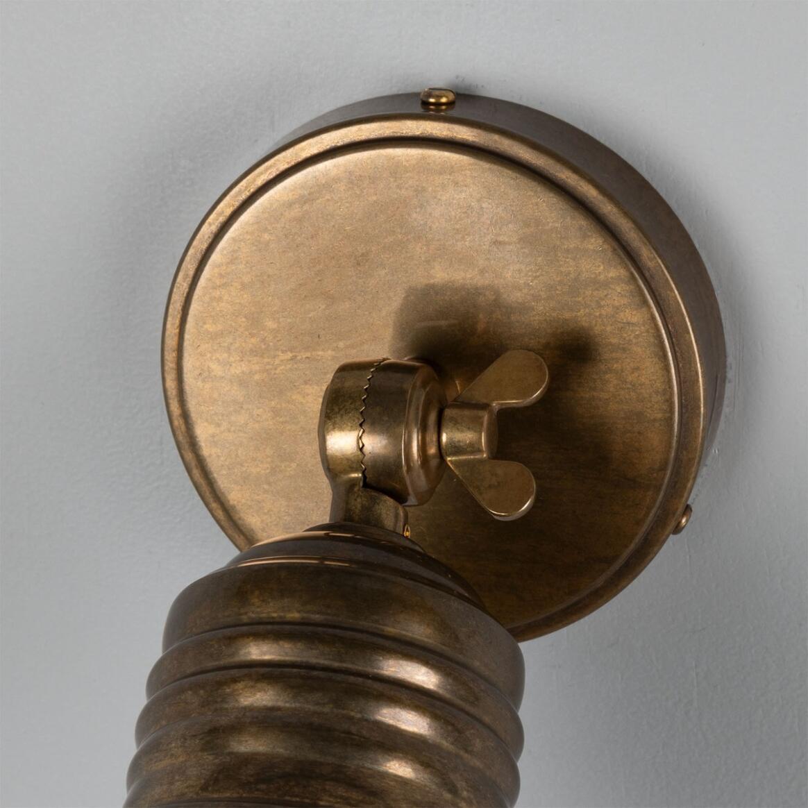 Buy Endon Westbury 1 Light Brass Spotlight - Tiffany Lighting - View #2