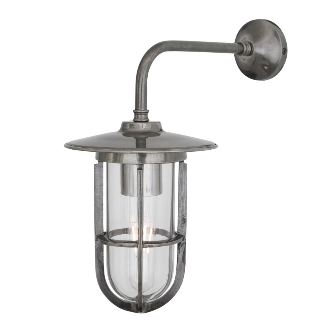 Lena Well Glass Wall Light 30cm IP65 | Mullan Lighting