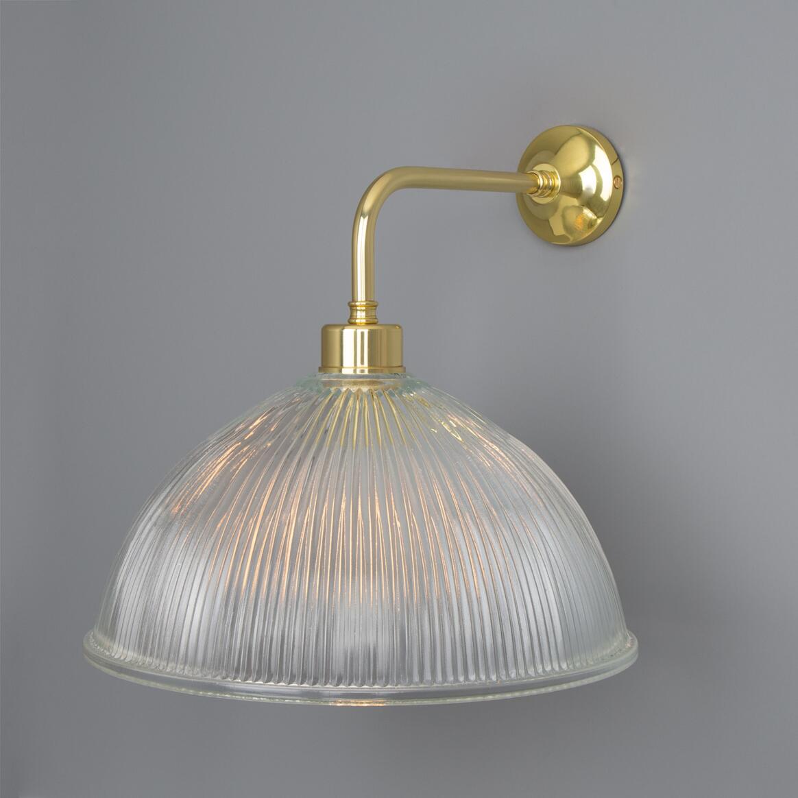 Nova Vintage Prismatic Glass Wall Sconce 11.75