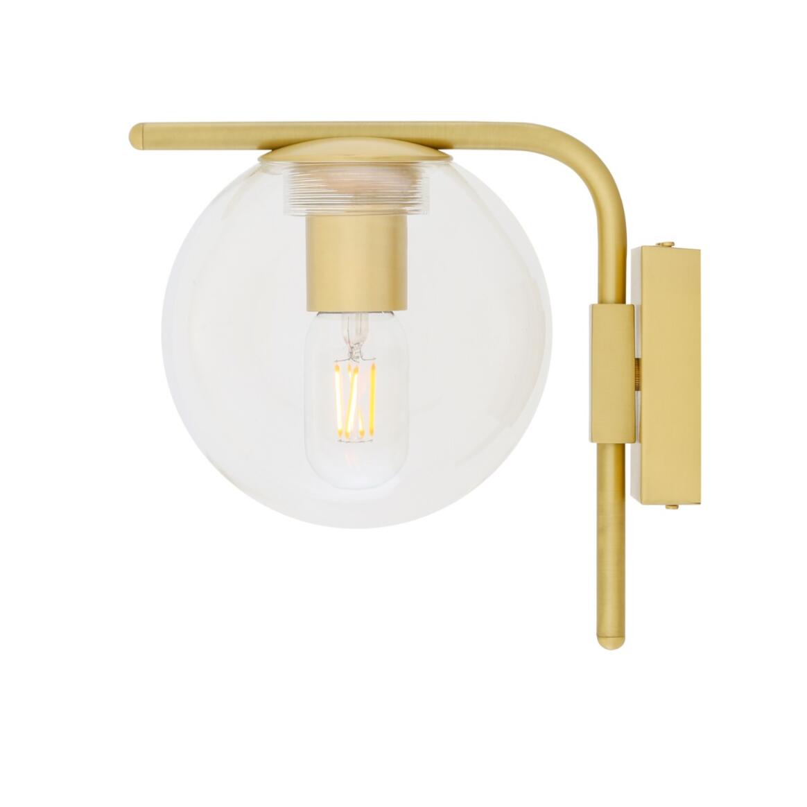 Madison Contemporary Globe Wall Sconce 6.75\, image size:1164x1164