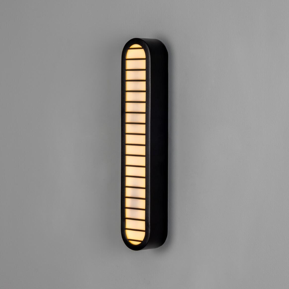 Durban LED Vertical Grille Wall Light 40cm IP20 main product image