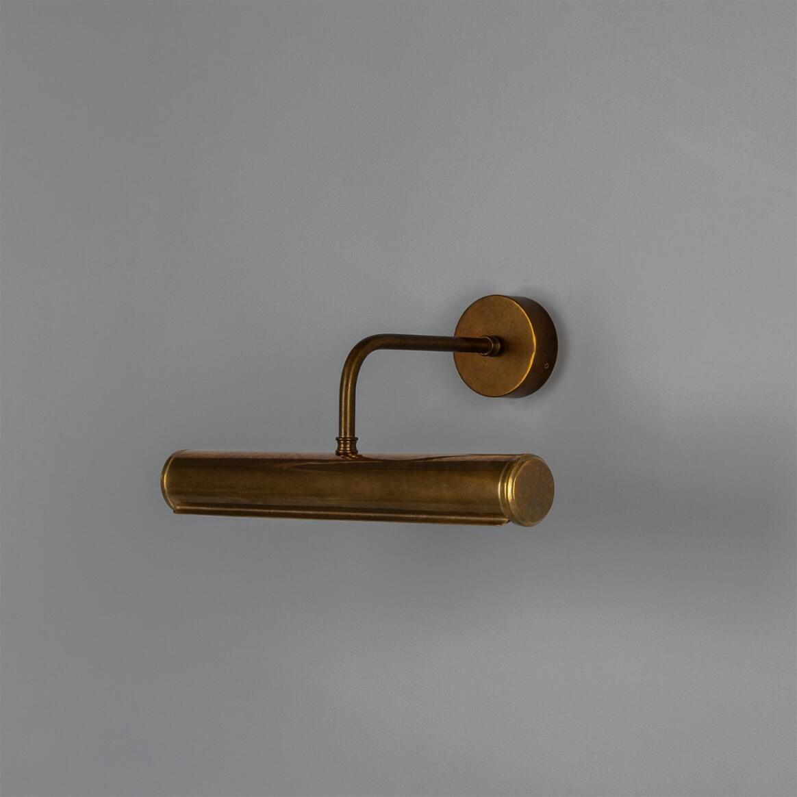Applique d’éclairage pour tableau Galle à bras fixe en laiton massif, 35,65 cm IP65 main product image