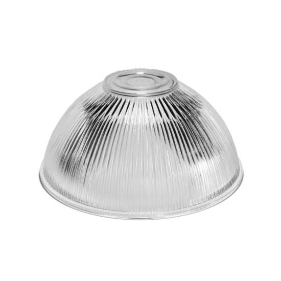 Prismatic Glass Lamp Shade 7.75", Neck Size 1.5"