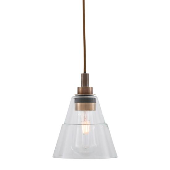 Kairi Glass Bathroom Pendant Light 7" IP65