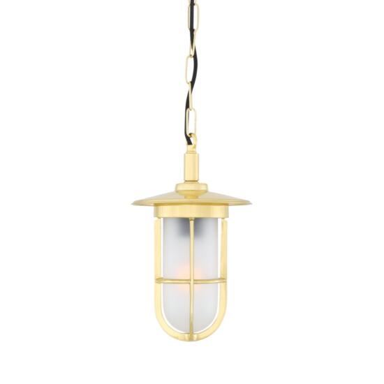 Ramor Nautical Brass Pendant Light 10.75" IP65