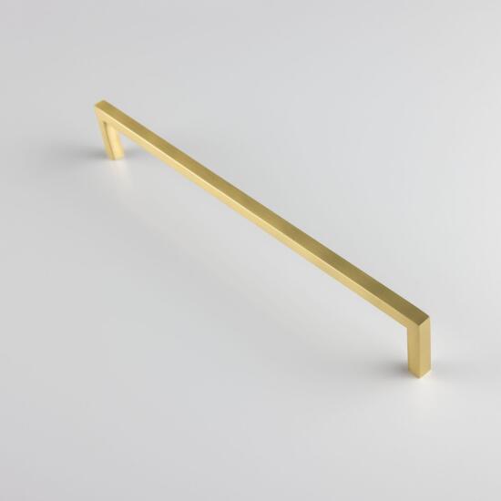 Cobh Modern Brass Pull Handle 11.8", Satin Brass