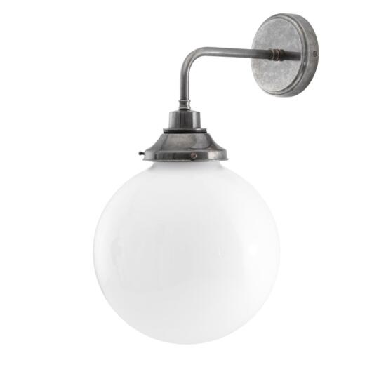 Pelagia Opal Globe Wall Sconce 9.75" IP44