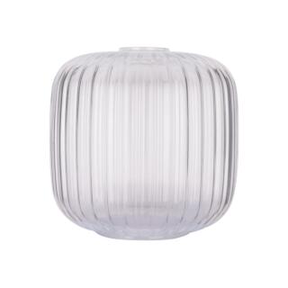 Reeded Cylindrical Glass Lamp Shade 20cm