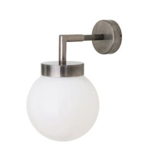 Jordan Clear / Opal Globe Wall Light 15cm IP65