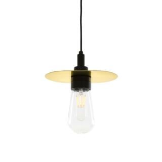 Kai Brass / Glass Bathroom Pendant Light IP65