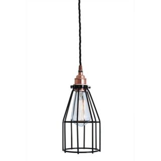 Lima Industrial Cage Copper Pendant Light