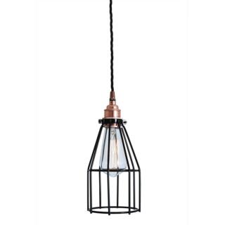 Lima Industrial Cage Copper Pendant Light