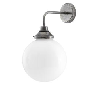 Pelagia Opal Globe Bathroom Wall Light 25cm IP44