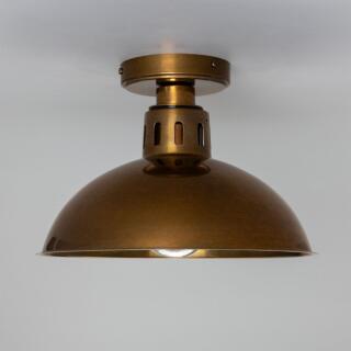 Talise Industrial Brass Ceiling Light IP65