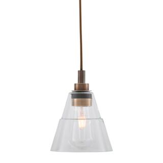 Kairi Clear Glass Bathroom Pendant Light 18cm IP65