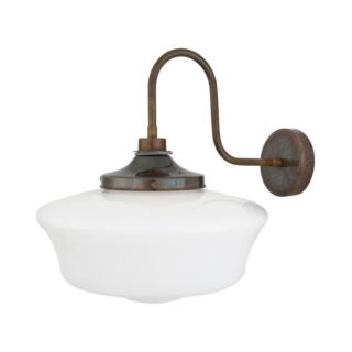 Anath Schoolhouse Swan Neck Bathroom Wall Light IP44