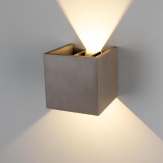Marseille Outdoor Concrete Wall Light 14cm IP65