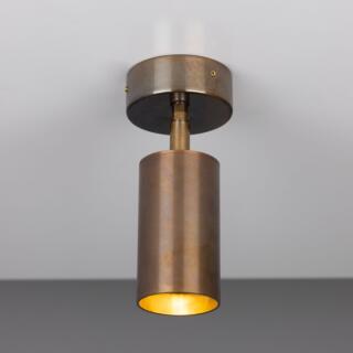 Evanston Directional Brass Ceiling Spot Light, Antique Brass