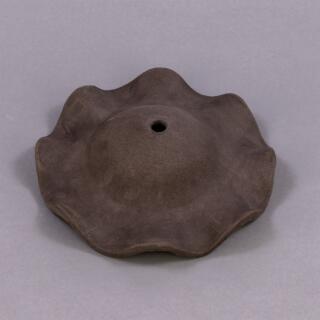 Rivale Black Clay Ceramic Lamp Shade 21cm