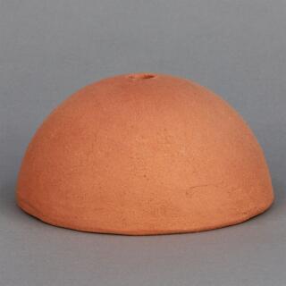 Ferox Terracotta Half Sphere Ceramic Lamp Shade 14cm
