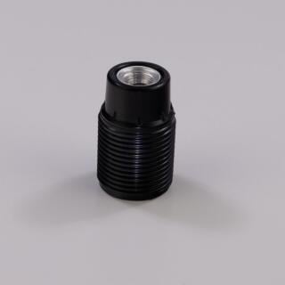 E12 Plastic Lamp Holder with Shade Ring M10
