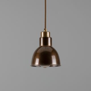 Baku Vintage Brass Pendant Light 5.9", Antique Brass