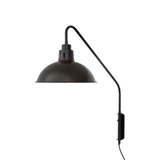 Mesa Vintage Swing Arm Wall Light Matte Black