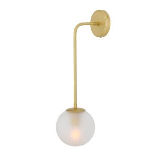 Westport Frosted Glass Globe Wall Sconce