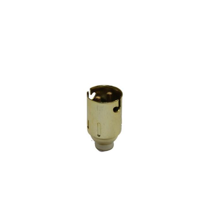 B22 Brass Lamp Holder, M10 Entry