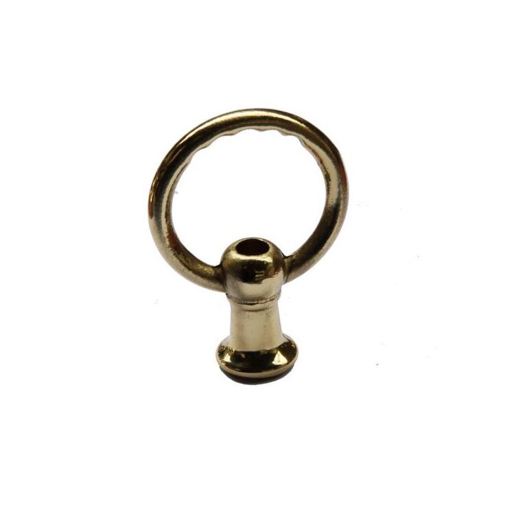 Cast Brass Closed Ceiling Rose Hook, M10 Thread
