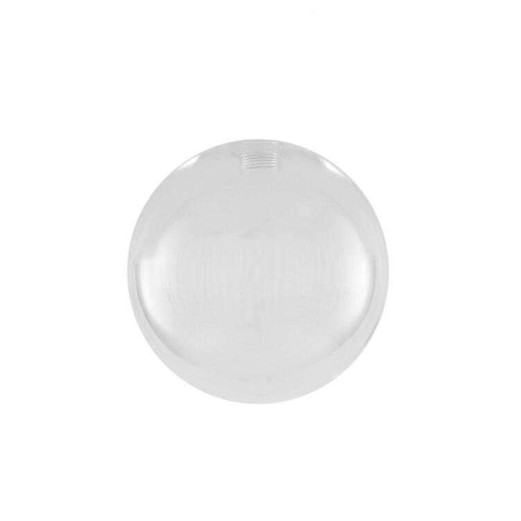 Clear Glass Globe 6", G9 Internal Thread, Neck Size 0.75"