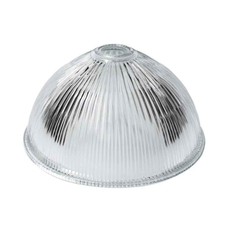 Prismatic Glass Lamp Shade 11.75", Neck Size 1.5"