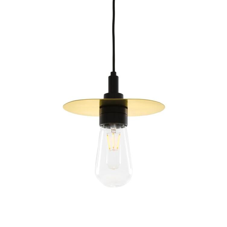 Kai Brass Bathroom Pendant Light 8.75" IP65 Kai Brass Bathroom Pendant Light 8.75" IP65