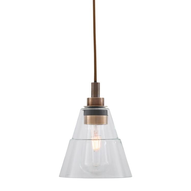Kairi Glass Bathroom Pendant Light 7" IP65 Kairi Glass Bathroom Pendant Light 7" IP65
