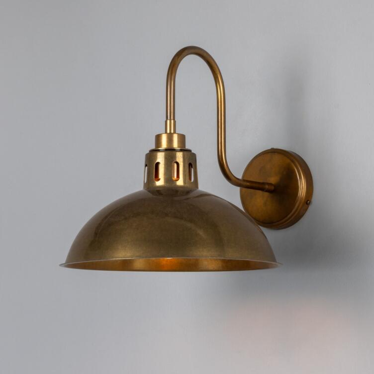 Talise Industrial Swan Neck Wall Sconce 11.75" IP65