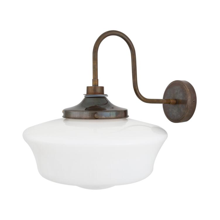 Anath Schoolhouse Swan Neck Wall Sconce 15.25" IP44 Anath Schoolhouse Swan Neck Wall Sconce 15.25" IP44