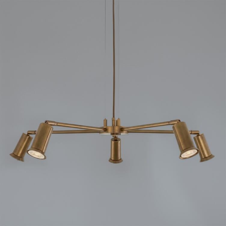 Jasper Contemporary Five-Arm Chandelier 35.5" IP20