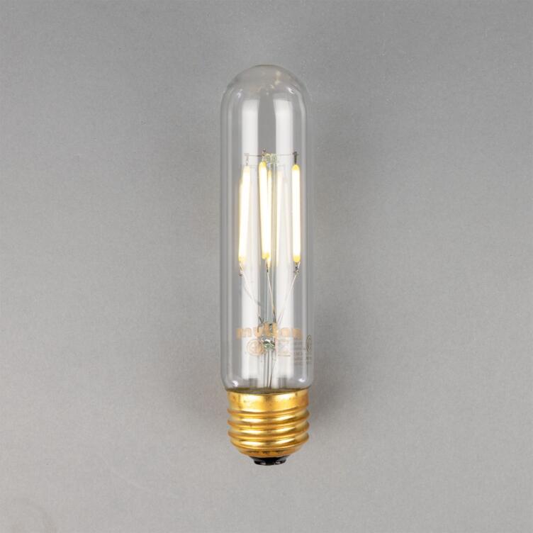 LED Tube Filament Cool White Bulb Dimmable E26 3.85W 4000k 472lm 110v 5" LED Tube Filament Cool White Bulb Dimmable E26 3.85W 4000k 472lm 110v 5"
