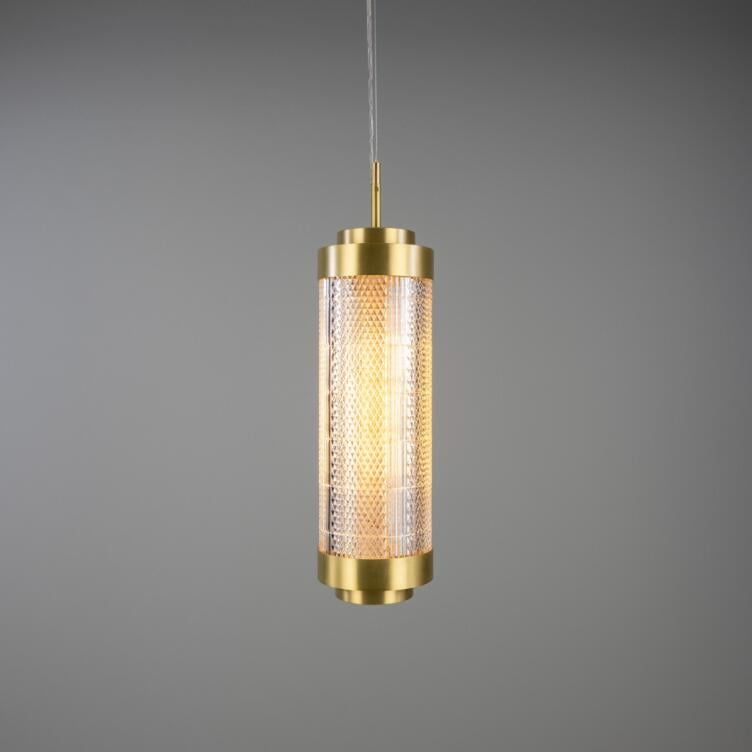 Ashford Small Neo-Victorian Vertical Pendant Light 23" IP20