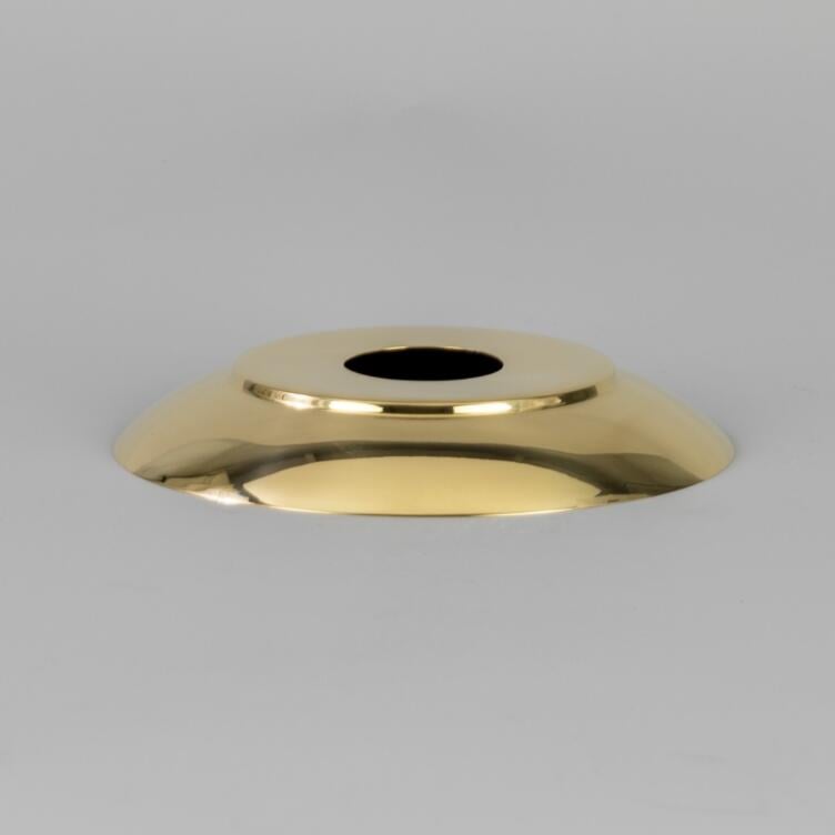 Reznor Raw Brass Disc Shade 6.5" Reznor Raw Brass Disc Shade 6.5"