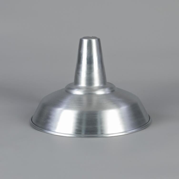 Hex Raw Aluminum Shade 12" Hex Raw Aluminum Shade 12"